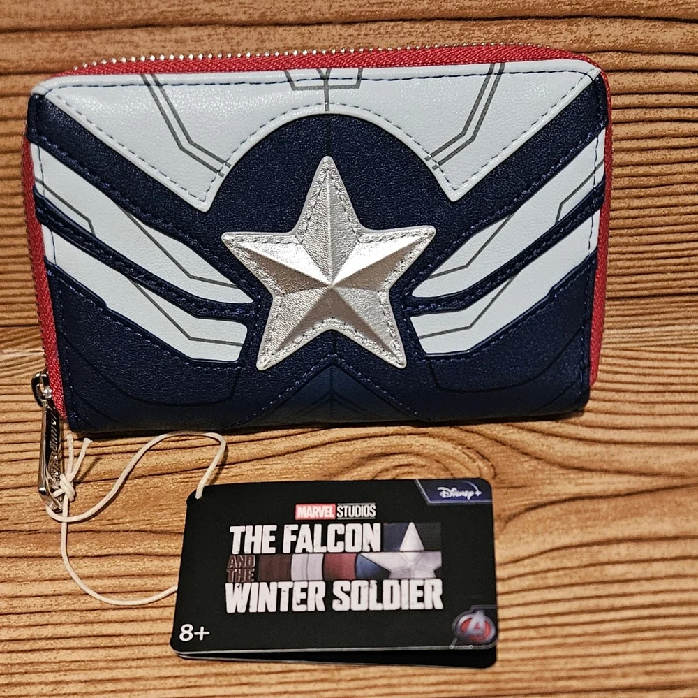 Loungefly Marvel Disney Falcon wallet - Picture 2 of 5